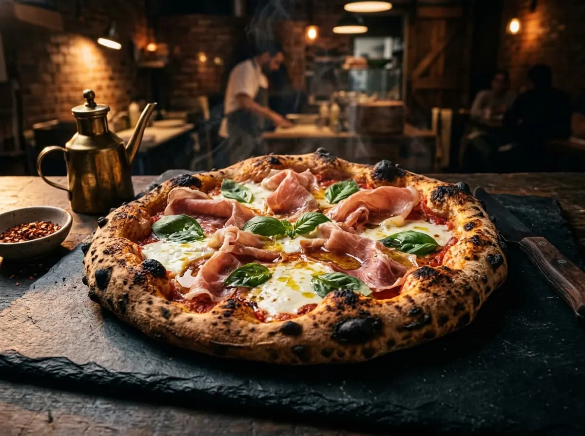 La maestosa Pizza Gourmet di Giammetta