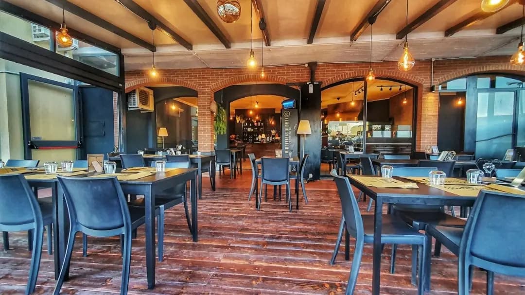 Sala interna della Pizzeria Giammetta